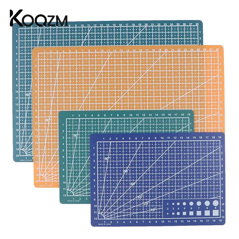 Double Sided Cutting Mat A4 Durable Cut Pad Patchwork Tool Handmade Cutting  Plate Dark School Supplies 22x30cm