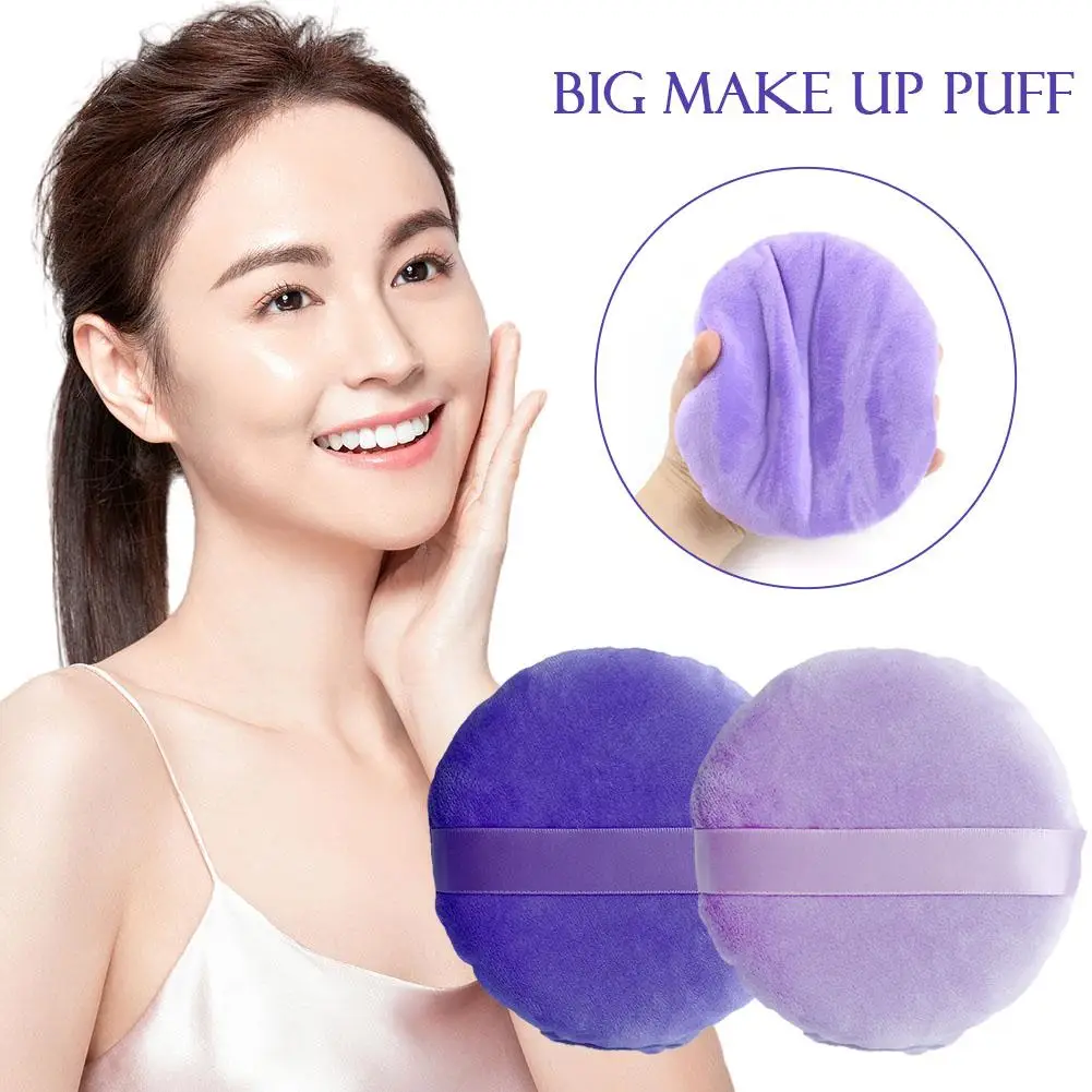 

Oversized Loose Powder Puff Makeup Blender Velvet Beauty Beauty Cosmetic Puff Sponge Large Soft Powder Puffs Up Tools Super R8C2
