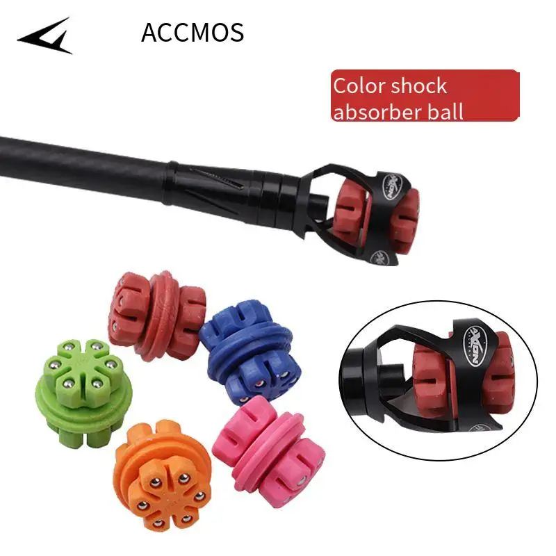 

1PC Color Shock Absorption Archery Resilient Stabilizer Ball Recurve Bow Accessories