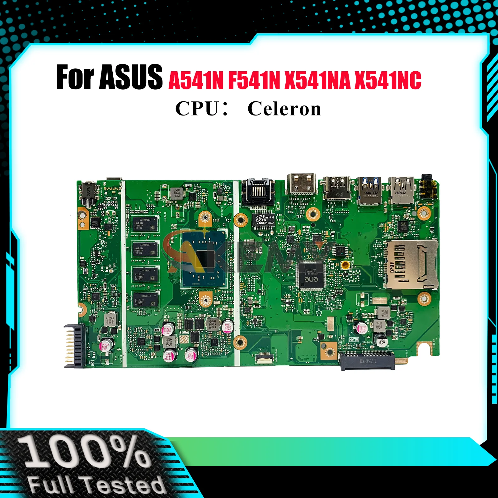 X541NA เมนบอร์ดแล็ปท็อปสำหรับ ASUS VivoBook A541N F541N X541NC R541N ...