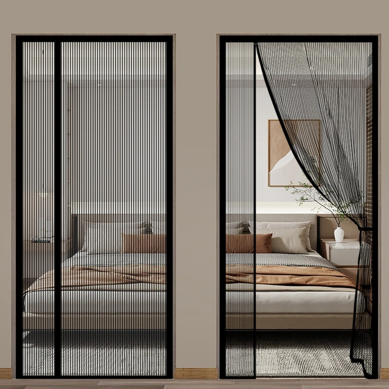 Magnetic Anti-Mosquito Net Anti-Mosquito Door Tights Window Curtain Anti Insect Door Screen Curtains Automatic Closing Curtains