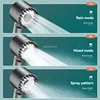 Shower Rain Head 4 Modes Shower Head High Pressure Portable Shower Filter Rainfall Faucet Tap Bathroom Faucet Home Bathroom Set 5