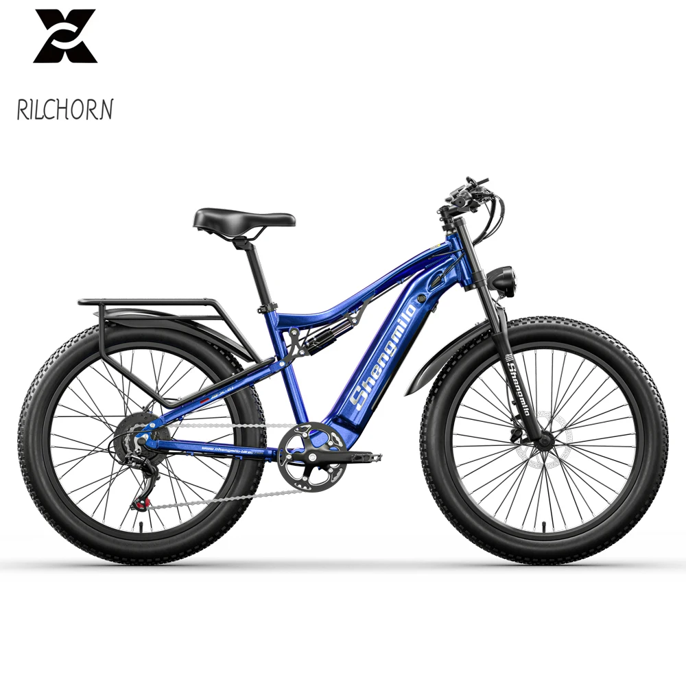 

New Shengmilo MX03 Electric Bike 48V 1000W Bafang Motor E-bike Adult Electric Bicycle 17.5Ah Battery 26 Inch Electric MTB Bike