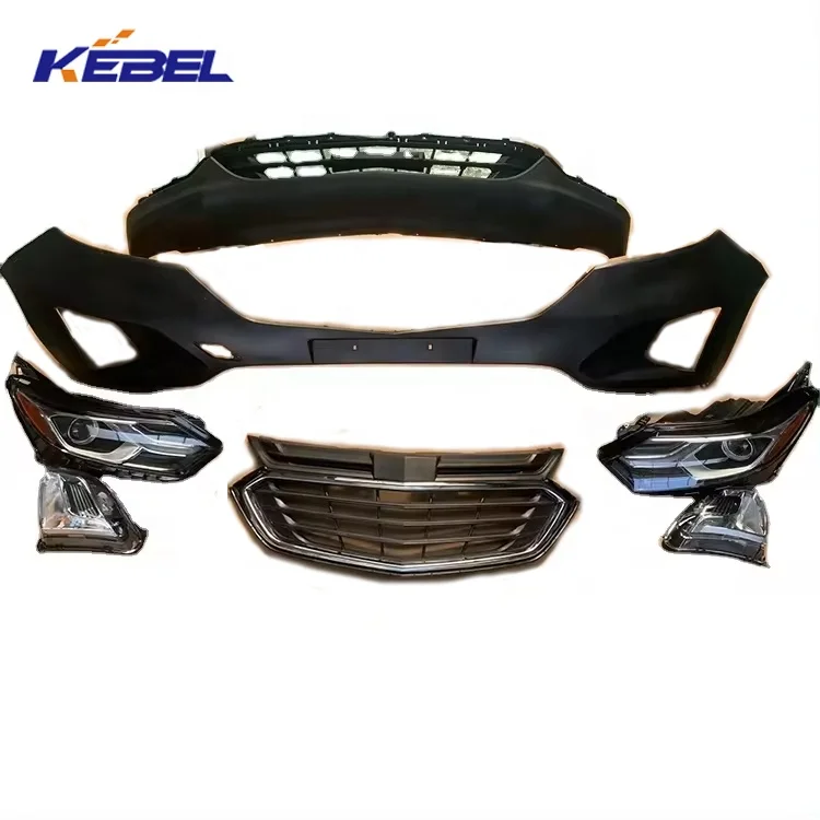 

KEBEL auto front bumper parts wholesale price head lamp front bumper set for Chevrolet Equinox 2017 2018 2019 2020