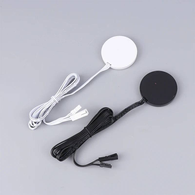 스윕 조광기 센서 침투 스위치, 12V-24V 목재 패널 터치 스위치, LED 디밍 가능 터치 감지, 숨겨진