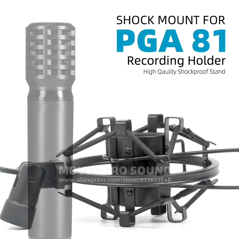 

For SHURE PGA81 PGA 81 Shockmount Anti Vibration Suspension Mic Stand Rack Shockproof Clip Holder Bracket Microphone Shock Mount
