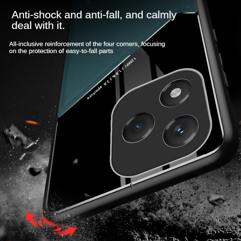 Elegant Leather Texture Shockproof Case with Magnetic Suction Holder