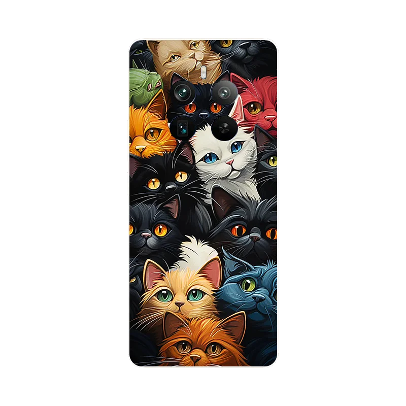 Elegant Black Butterfly Silicone Bumper Protective Phone Case