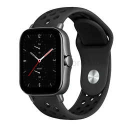 Silicone Sport Watch Band Replacement - 20mm/22mm Bracelet for 22mm watch band (12 black black)