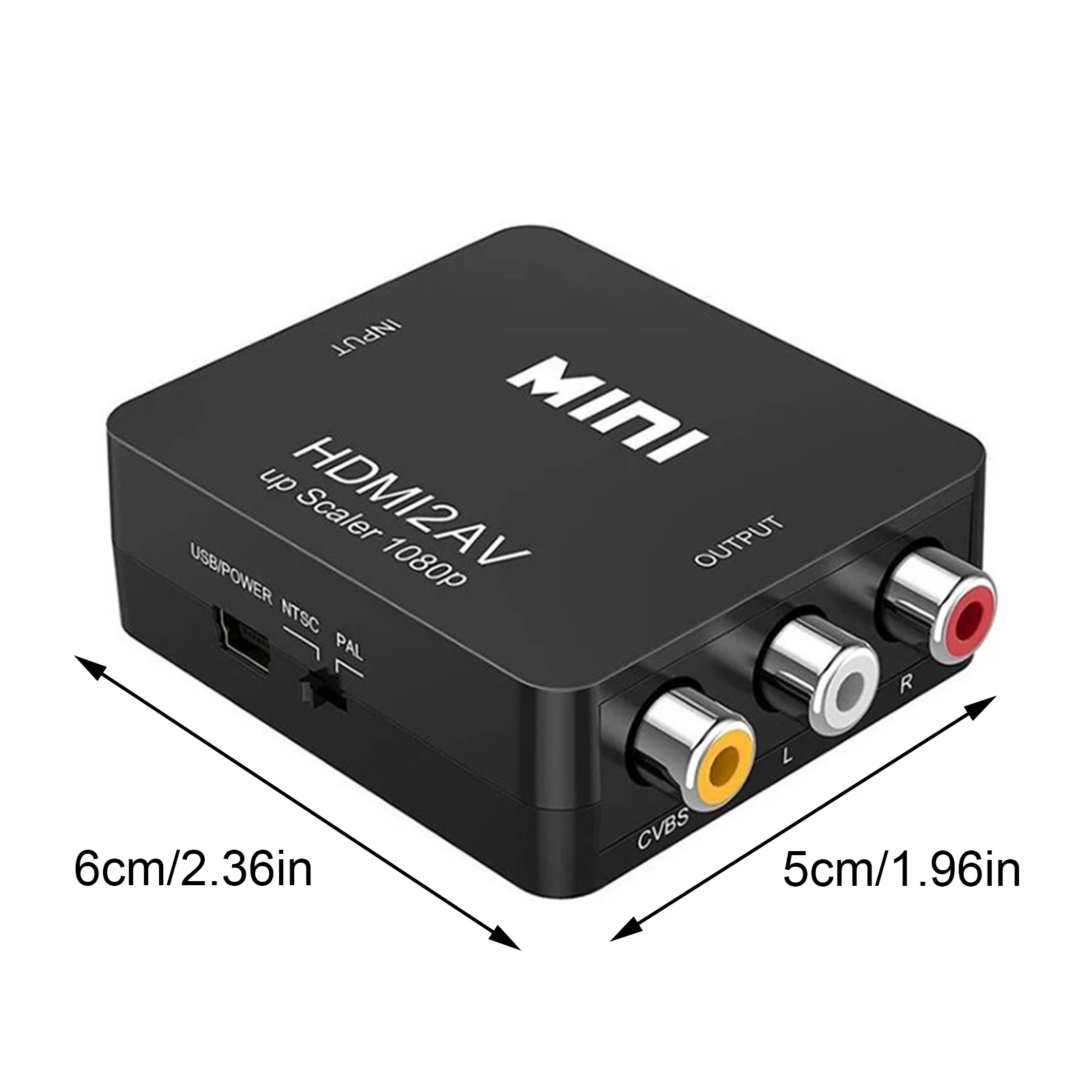 1080P HDMI ȣȯ AV Ϸ   Ʈ , HDMI-RCA CVSB L/R  ̴ HD2AV ȣȯ