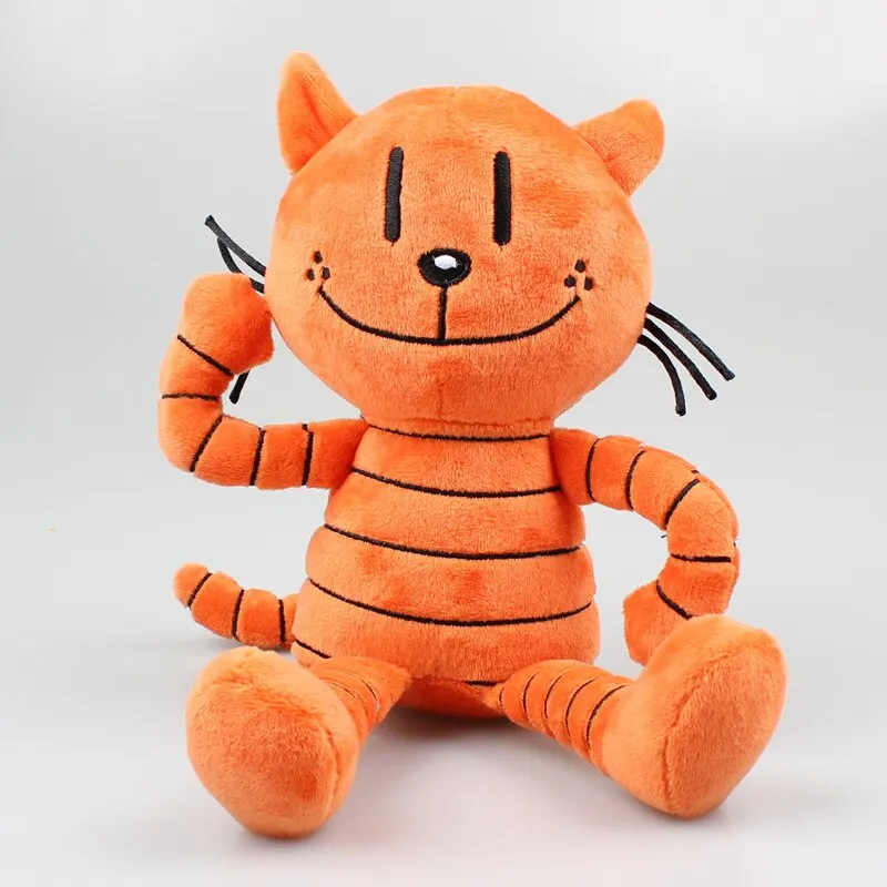 Ensemble de jouets en peluche pour enfants, chien, homme, anime, Petey, chat, chiot, animal en peluche, figurines de dessin animé, oreiller pour enfants, cadeau d'anniversaire, 2 pièces