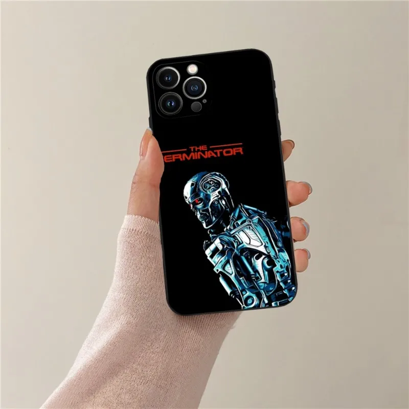 The Terminator Movie Phone Case For Iphone 12ProMax 11 13 14 Pro Xs Max Mini Xr X 7 8 6 6s Plus Funda Cover