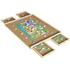 Wooden Puzzle Table with Drawers - Perfect for 1000 Piece Puzzles and Fidget Toys 3