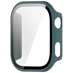 Premium Tempered Glass Protective Case for Smartwatch Screen Protection (Green)