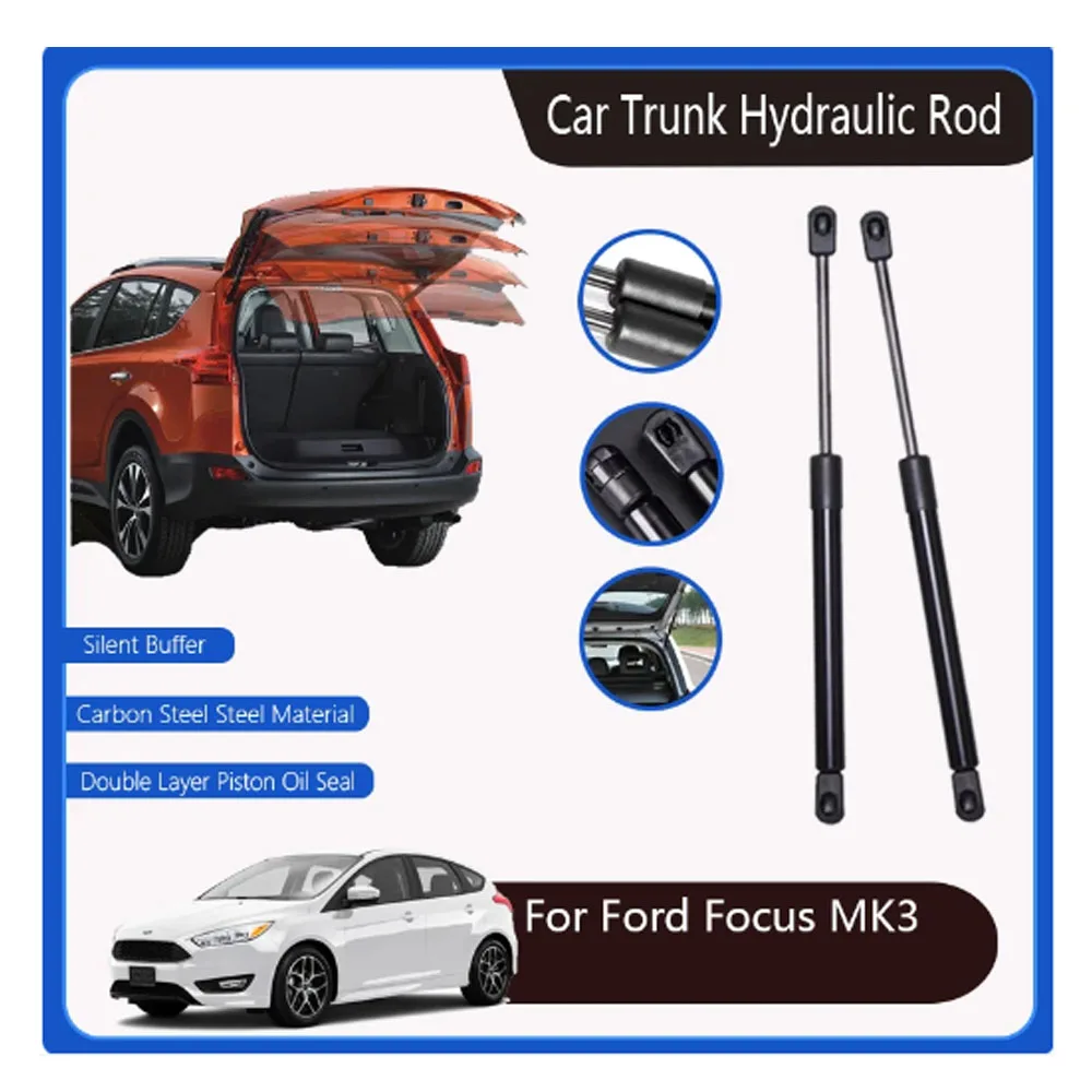 

Car Trunk Hydraulic Rod For Ford Focus 3 MK3 III Hatchback 2005~2017 Tailgate Gas Strut Shock Strut Lift Support Car Accessories