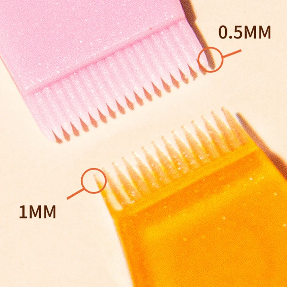 S자형 속눈썹 리프팅 컬러 재사용 가능 플라스틱 속눈썹 브러쉬 및 속눈썹 연장 펌용 세척 빗 아이 메이크업 도구