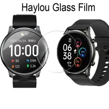 

Tempered Glass Protective Film For Haylou RS3 LS04 RT2 LS05S LS05 Screen Protector Round Screen Diameter 26mm to 43mm