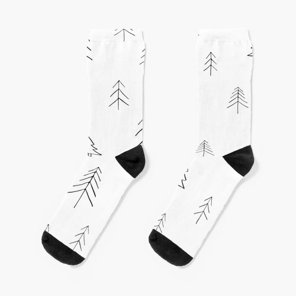 BEAUTIFUL TREES, FOREST INSPIRED PATTERNSocks Compression Stockings For Women Heated Socks