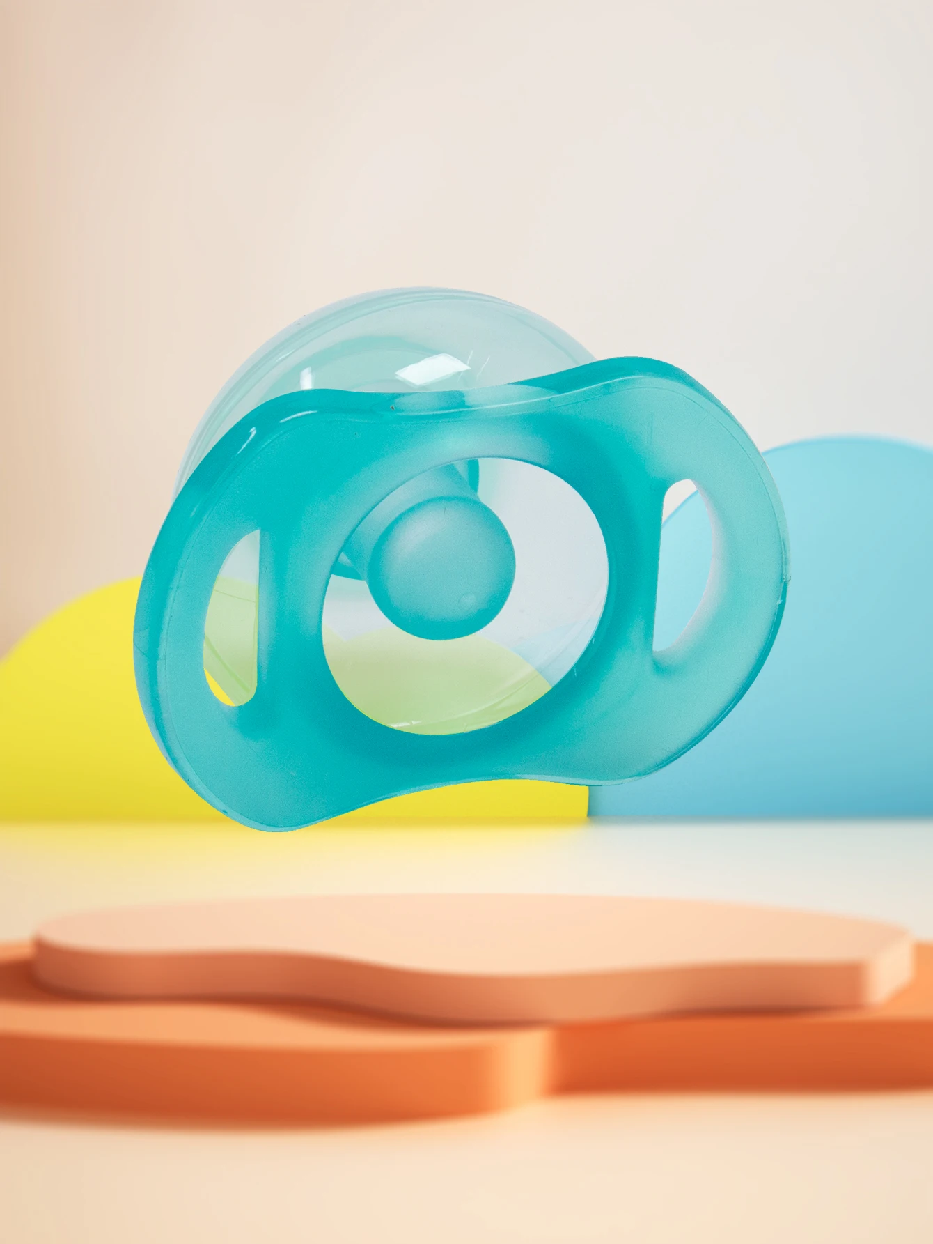 Silicone Pacifier 1 Pcs Baby Pacifier Soothing Round Head Design Reboundable Baby Reborn For Accessories Newborn