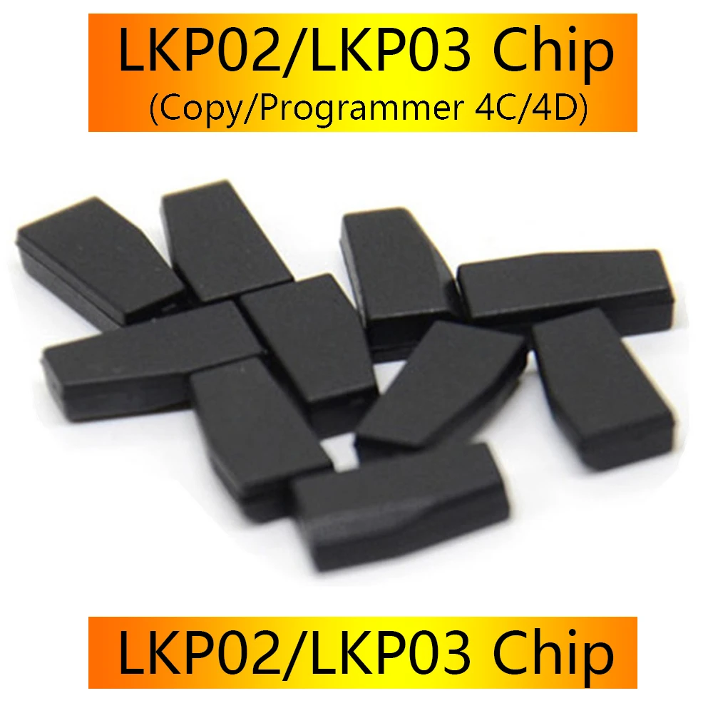 10 20 50pcs LKP02 LKP-02 Transponder Chip Can Clone 4C/4D/G Chip LKP03 LKP-03 Copy ID46 Chip Via Tango&KD-X2 Programmer Chip