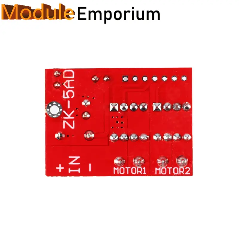 5A Dual Channel DC Motor Drive Forward Reverse PWM Remote Control Voltage Speed Relay Module ZK-5AD image 5