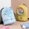 New Cartoon Swimming Bag Girls Waterproof Storage Shoulder Packs Children's Backpack Wet Dry Separation Bags Boys Washing Pouch 1