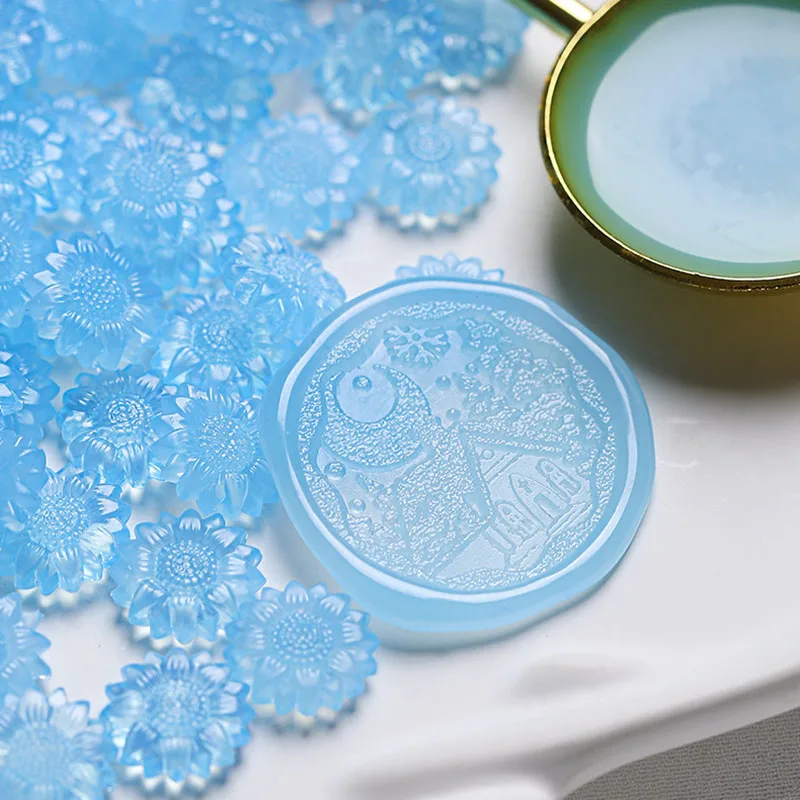 100 pcs Sunflower Wax Pellets for Wax Seals