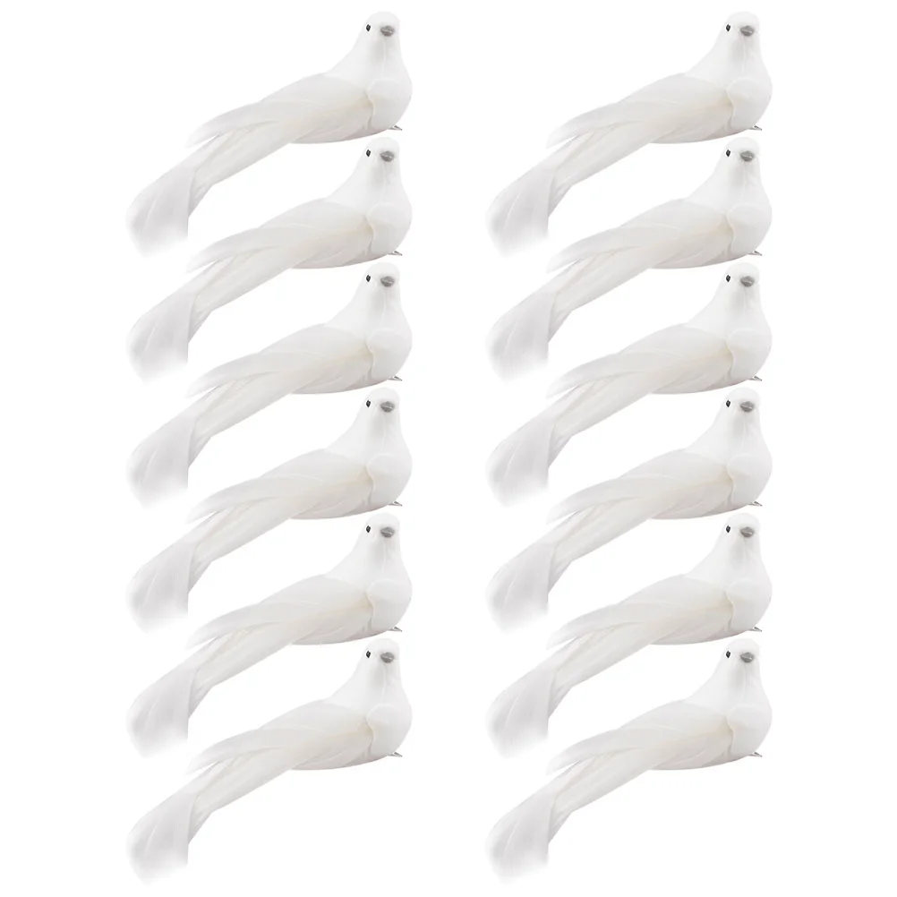 

Artificial Feathered Bird Realistic Birds Bird Clips Christmas Tree Craft Artificial Birds Artificial Christmas Bird