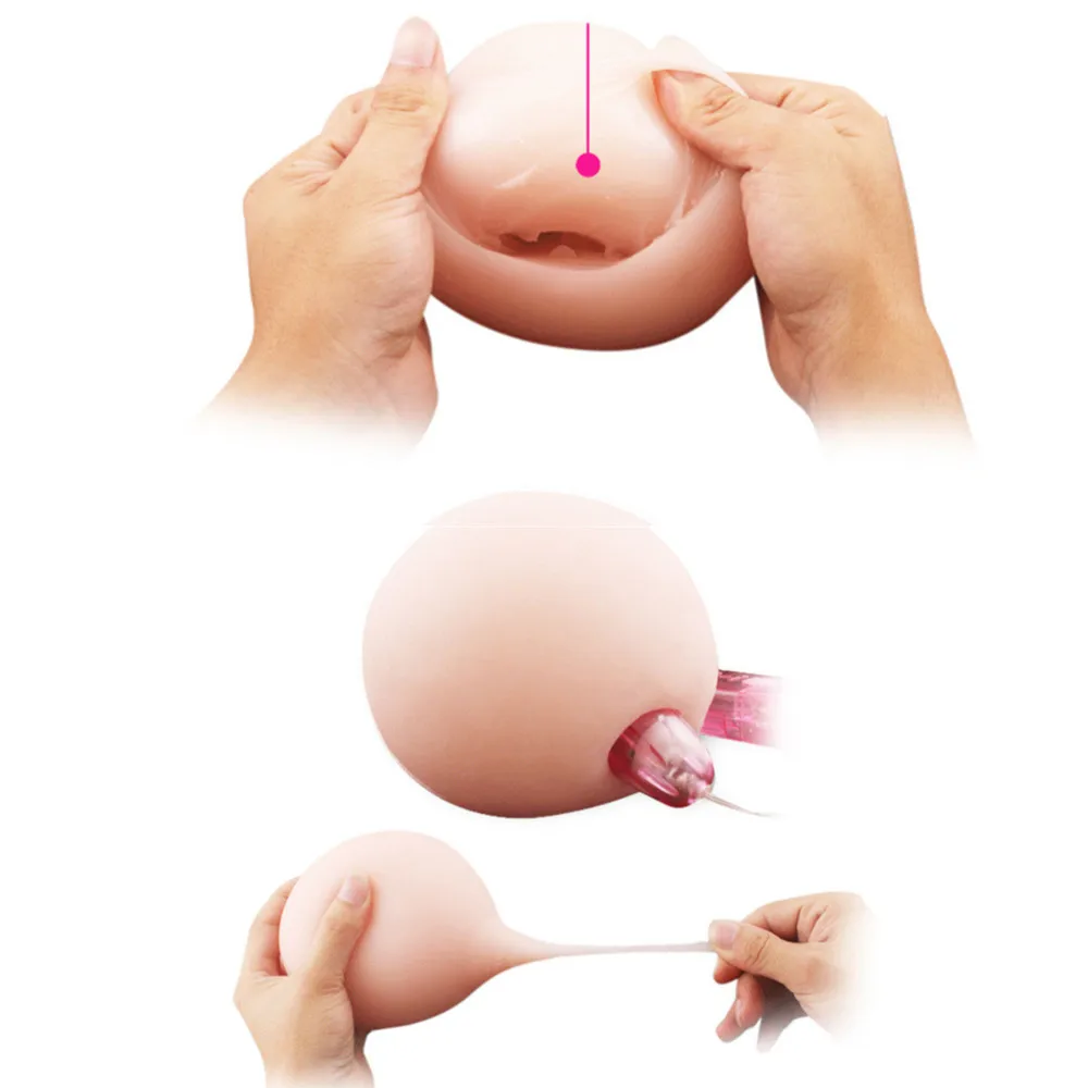 Silicone Artificial Breasts Men's Masturbation Sex Toys Realistic Soft Chest Vagina for Adult Man Sexy Boobs Adult Products 18+ mens sex toys women silicone fake boobs