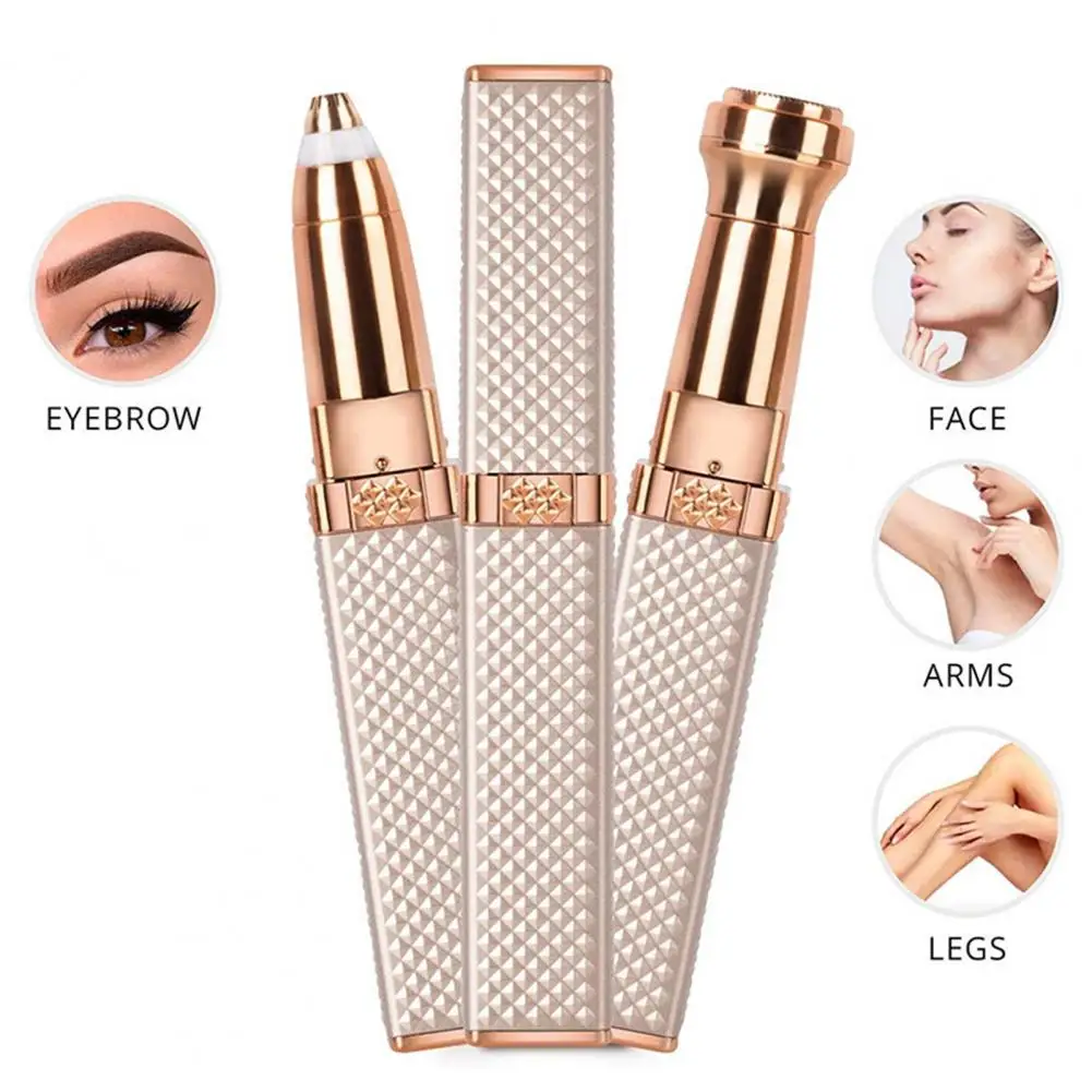 Practical Electric Makeup Eyebrow Clipper Electric Eyebrow Shaver Wide Application  Easy-carrying