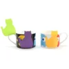 MOHAMM 240 Sheets Cat Shape Sticky Notes 8 Color Bright Colorful Sticky Pad 30 Sheets / Pad 3