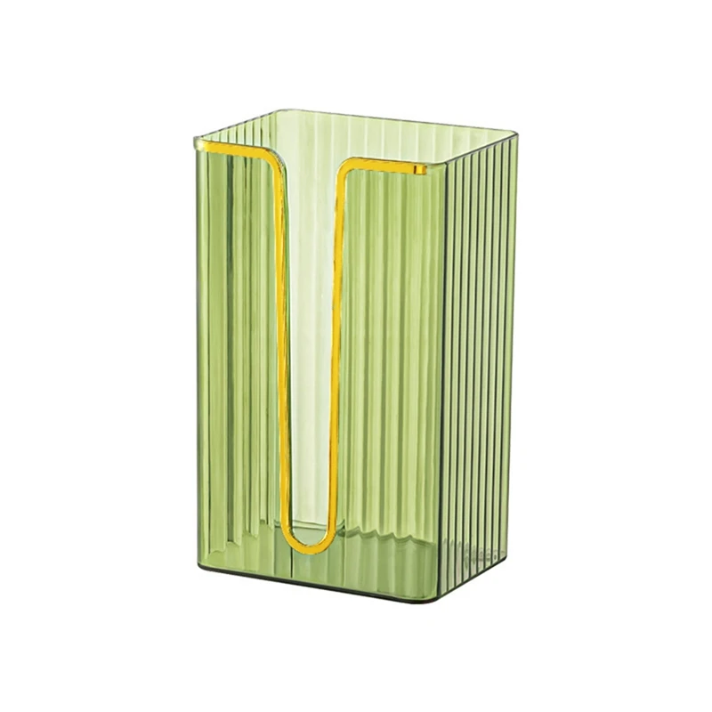 New Punch-Free Tissue Box Kitchen Bathroom Paper Organizer Wall-Mounted Paper Towel Storage