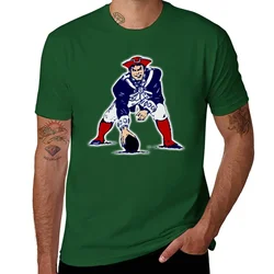 Patriots Graphic Men's Designer T - Shirt - S (Green)