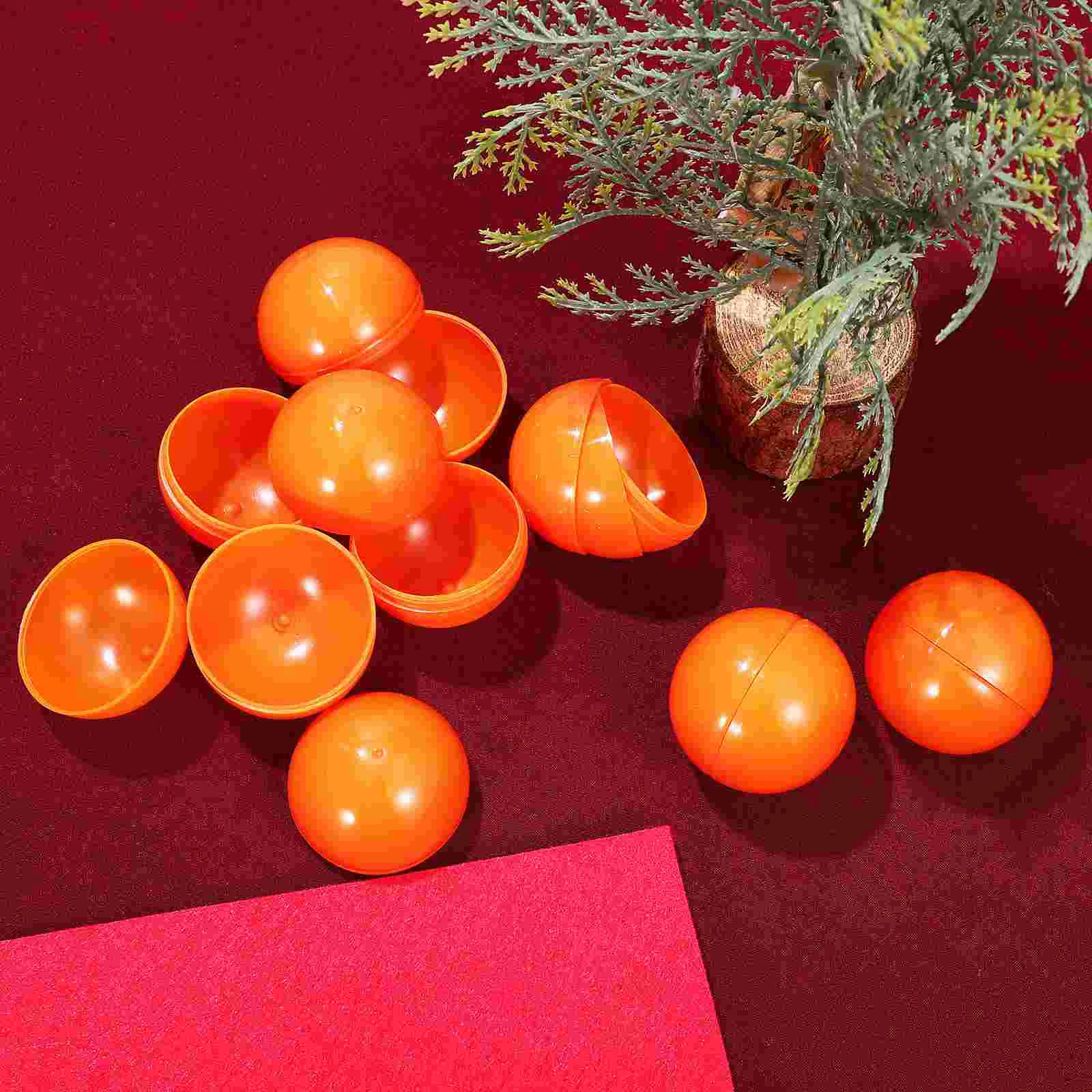2 Pack Bingo Ball Hollow Lotto Table Tennis Balls Party Game Capsule Tombola Plastic Seamless