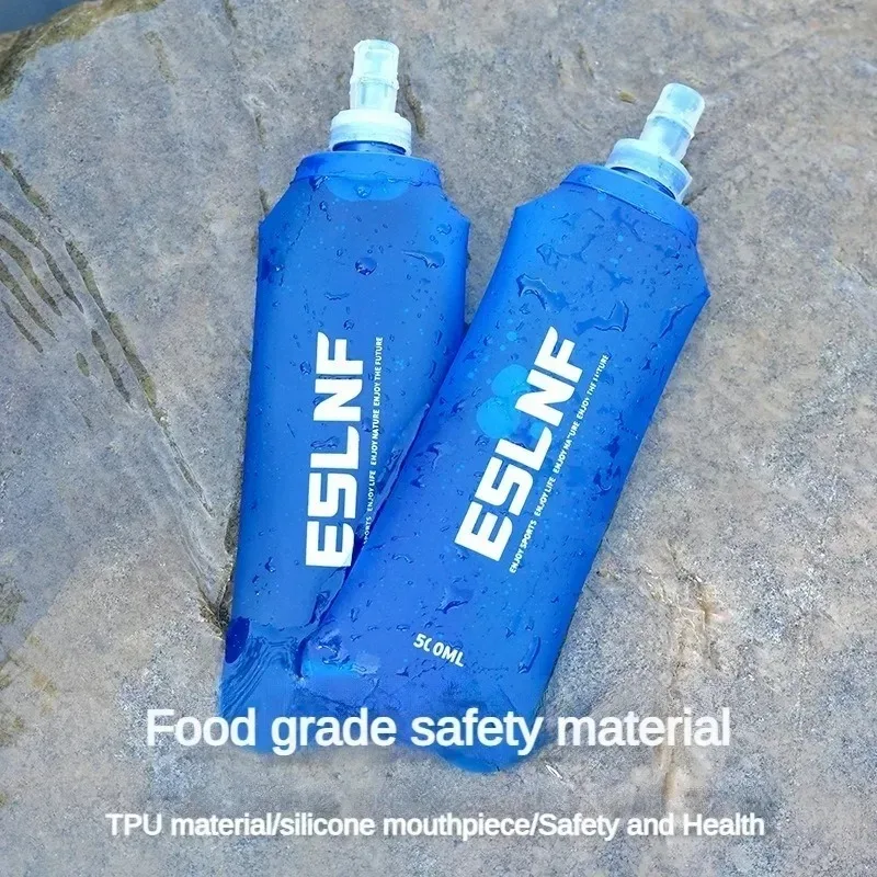Silicone Water Bottle 1PC Outdoor Portable BPA Free