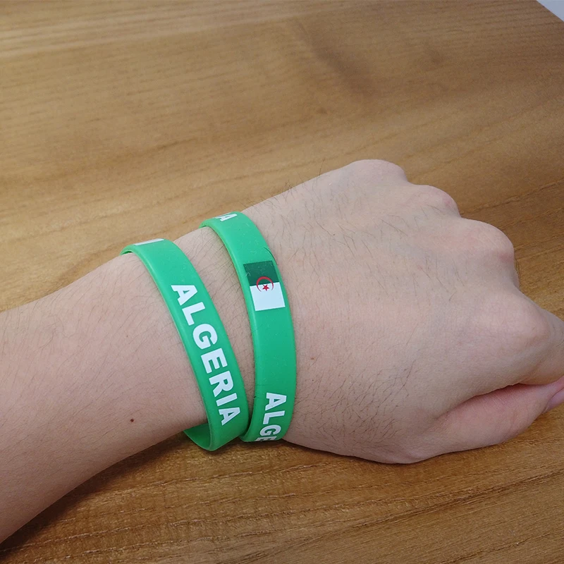 Bracelets En Caoutchouc 50 Pièces 10 Bracelets En Silicone