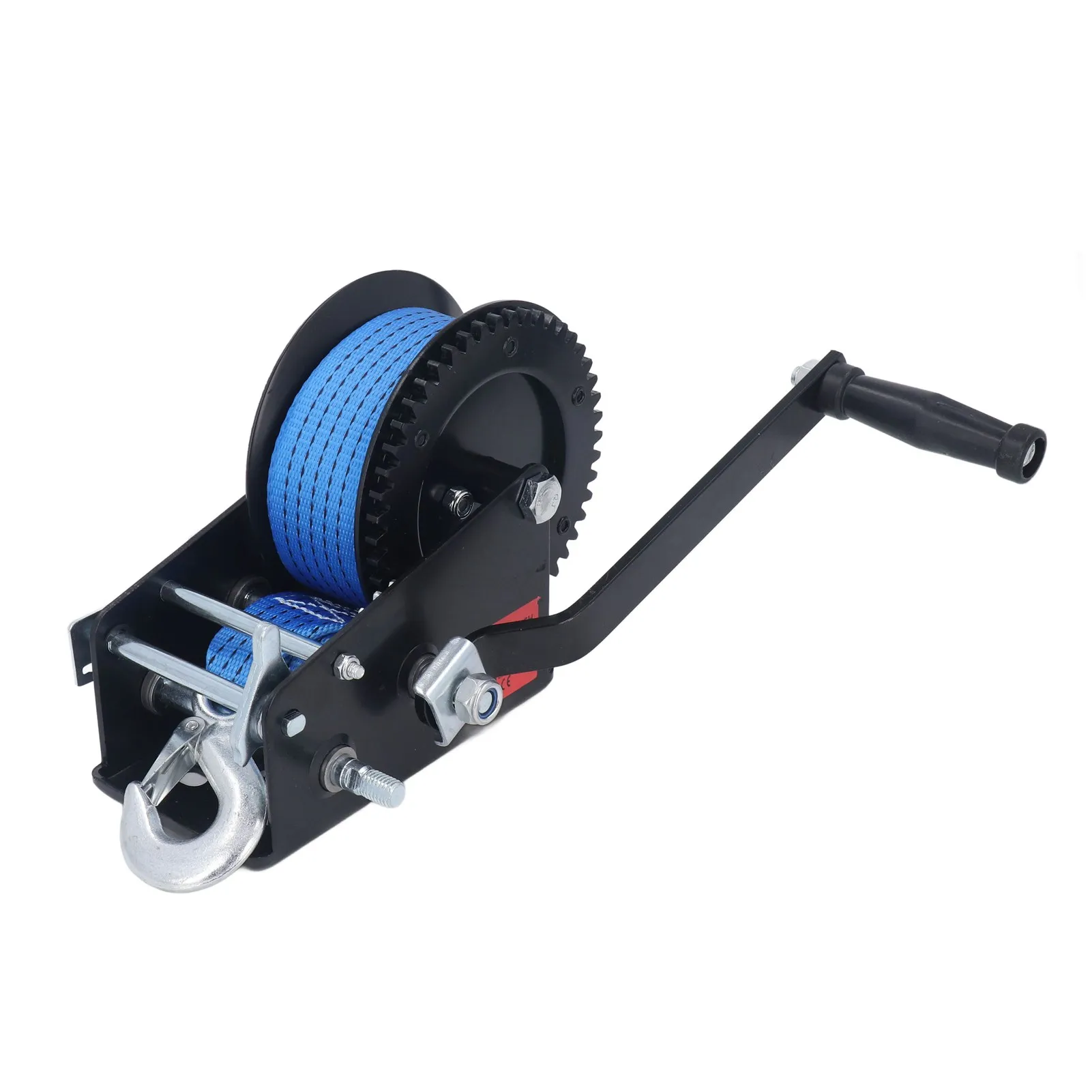 3200lbs Small Hand Winch Alloy Steel Strong Traction 2 Way Ratchet Anti Slip Handle Trailer Winch For Industry Hand