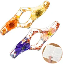 

1PC Multi-function Acrylic Thumb Book Support Book Page Holder Convenient Bookmark School Office Supplies Book Thumb Holder