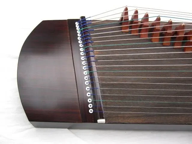 21 String Small Guzheng Chinese Style Stringed Instrument Portable Professional Fingering Practice Mini Guzheng for Beginner