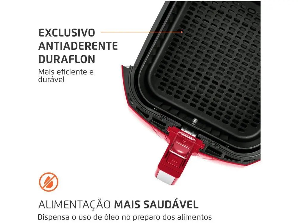 Fritadeira Elétrica sem Óleo/Air Fryer Mondial - 220V 6