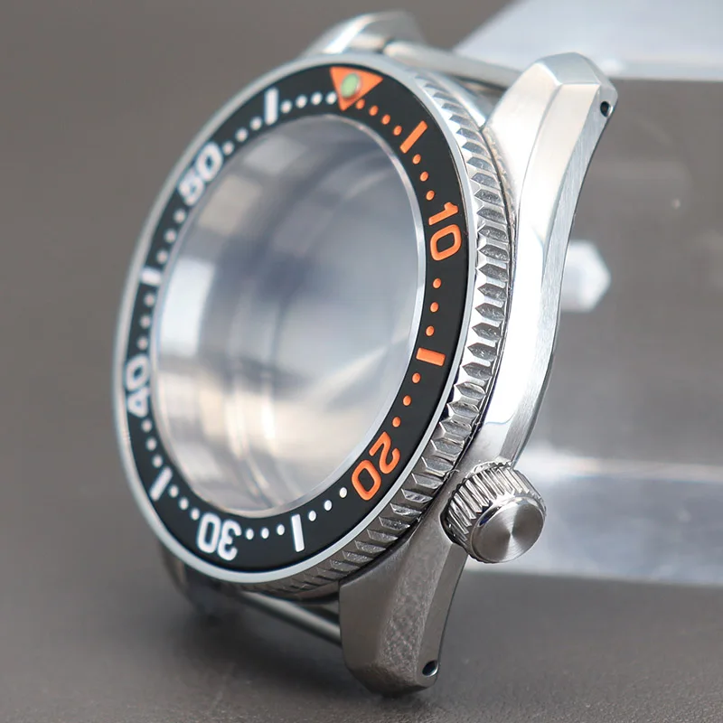 42mm Uhrengehäuse SPB185/SPB187J1 Teile 3,8 Uhr für Seiko NH35 NH36 NH38 4R36 Uhrwerke 28,5mm Zifferblatt wasserdichtes Saphirglas – Detail 13