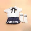 OB11 children's clothing, school uniform, student set, JK uniform, 12 points, BJD clothing 1