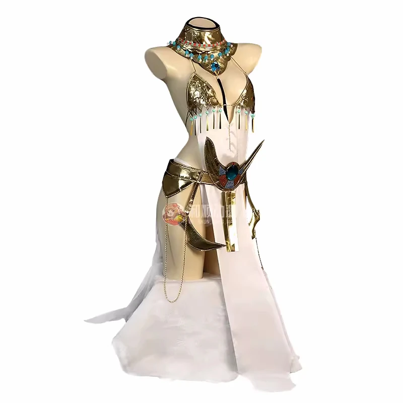 

Game Path To Nowhere Astrologer Cosplay Costume Women Anime Sexy Uniform Role Play Clothing Halloween Comic-con Party Suit