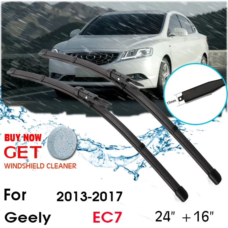 Car Wiper Blade Front Window Windshield Rubber Silicon Refill Wipers