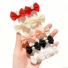 10PCS 3cmx2cm Cute Solid Color New Dog Bows With Metal Clips Pearl Dog Hairpins Long-hair Pet Hair Accessories For Dogs and Cats 3