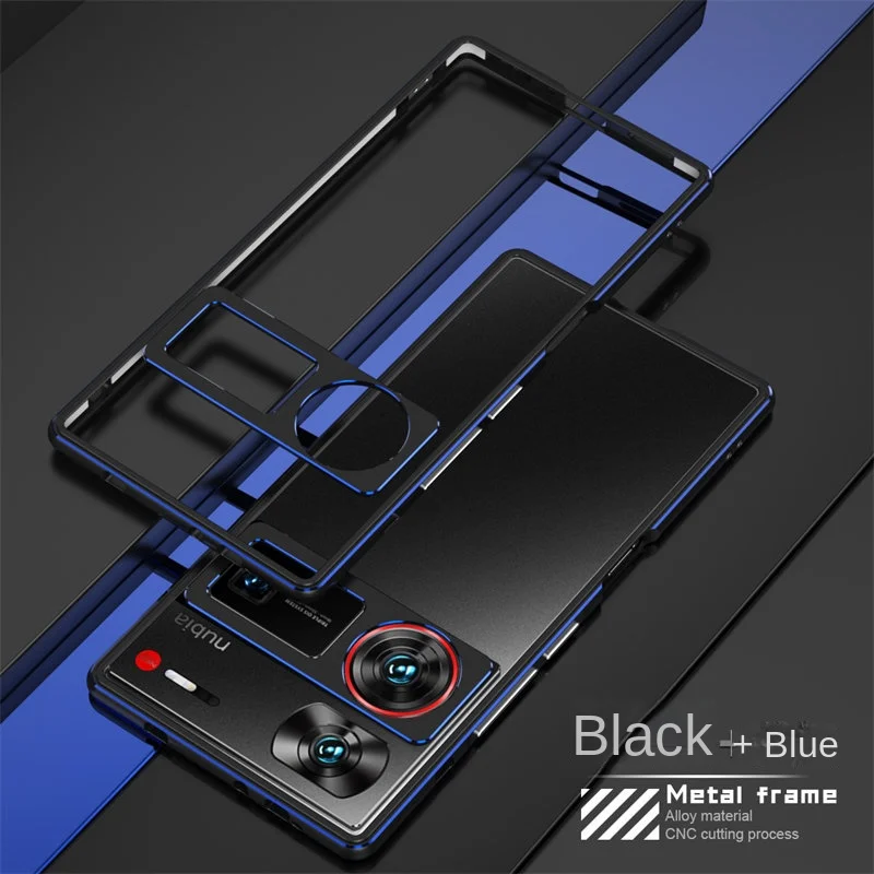 

ZTE Nubia Z60 Ultra NX721J бампер ультратонкая металлическая рамка Жесткая Крышка для Nubia Z60 Ultra NX721J с защитой объектива