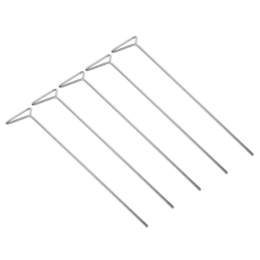 

5 Pcs Stainless Steel Coating Rod Bacterial Wide Spreading Bar Cell Steel Stainless Salt Spreaders Petri Dish