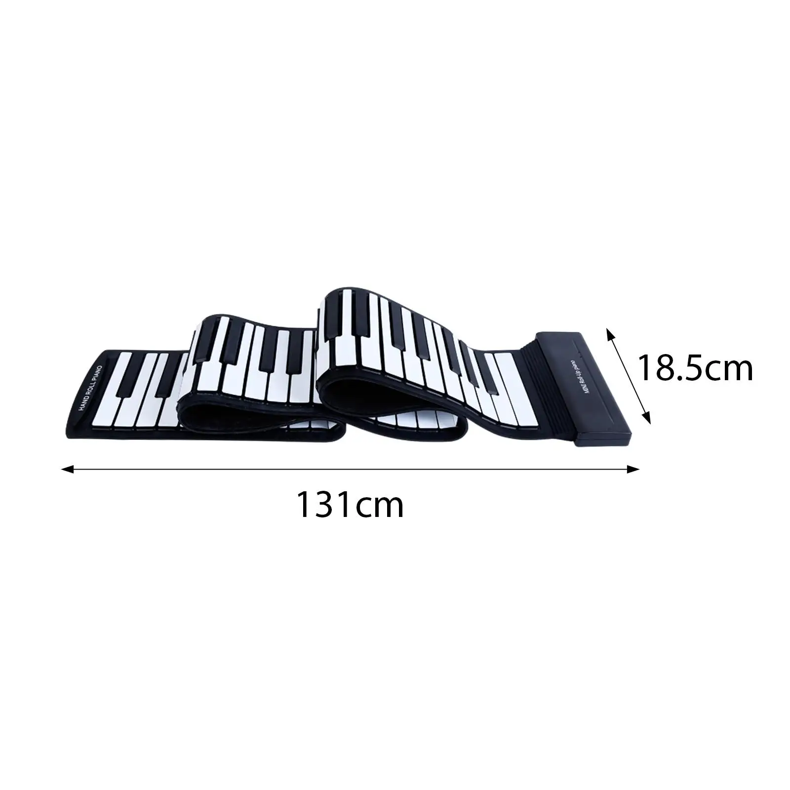88 Keys Roll up Flexible Piano Travel Piano for Programming Home Travel