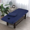 2pcs Fitted Sheet Beauty Salon Massage Table Fitted Bed Sheet Skin-Friendly Massage SPA Bed Cover Bedspread with Pillowcase 4