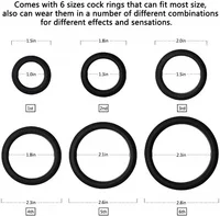 Silikon Cock Ring Penis Verbessern Erektion Verzögerung Ejakulation Cockring Sex Spielzeug Für Männer Vorhaut Lock Samen Ring Sex Shop 6